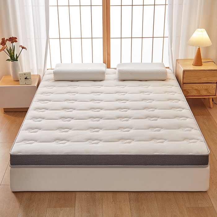 91家纺网 家纺一手货源 找家纺 优莱床垫 2026新款羊毛床垫-立体款 羊毛床垫立体米白