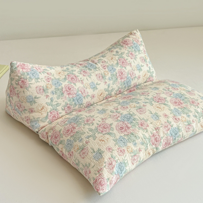 91家纺网 家纺一手货源 找家纺 小桃姐家纺 2026新款三角荞麦枕头二合一组合款全荞麦壳枕芯护颈椎枕腰靠枕 二合一荞麦枕-童话星岛