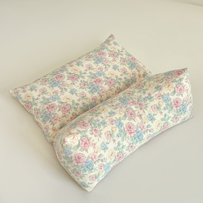 91家纺网 家纺一手货源 找家纺 小桃姐家纺 2026新款三角荞麦枕头二合一组合款全荞麦壳枕芯护颈椎枕腰靠枕 二合一荞麦枕-童话星岛