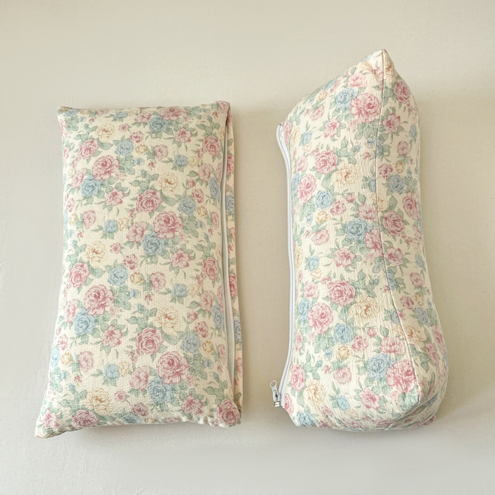 91家纺网 家纺一手货源 找家纺 小桃姐家纺 2026新款三角荞麦枕头二合一组合款全荞麦壳枕芯护颈椎枕腰靠枕 二合一荞麦枕-童话星岛