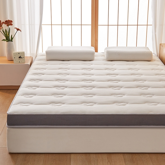 91家纺网 家纺一手货源 找家纺 优莱床垫 2026新款羊毛床垫-立体款 羊毛床垫立体米白