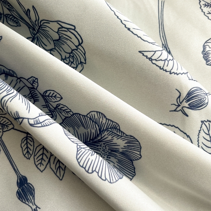 91家纺网 家纺一手货源 找家纺 金牛座家纺 2026新款高克重细斜纹丝柔质感亲肤数码印花宽边四件套-秘境系列 秘境-精致蓝