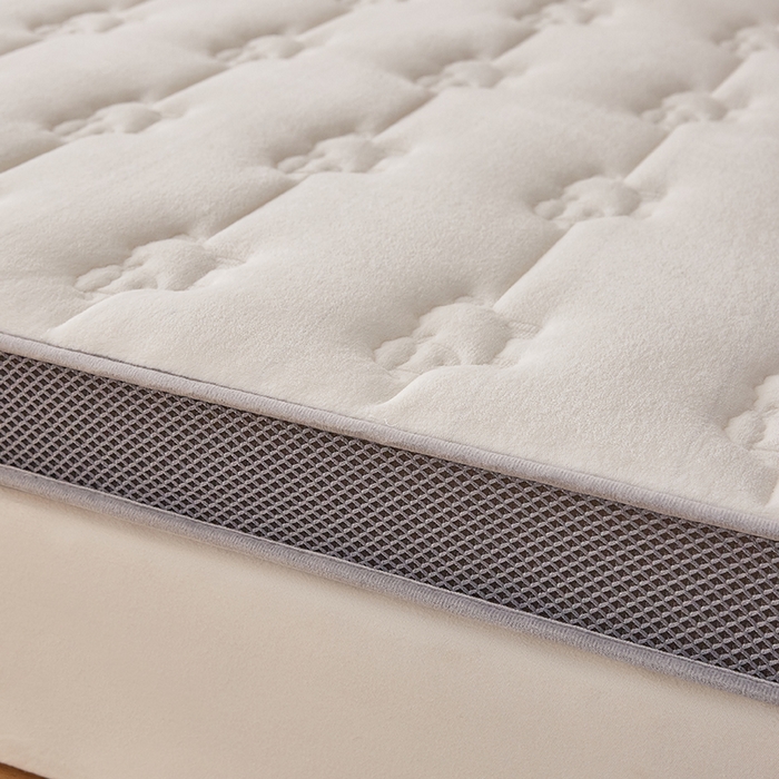 91家纺网 家纺一手货源 找家纺 优莱床垫 2026新款羊毛床垫-立体款 羊毛床垫立体米白