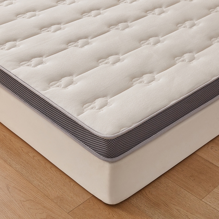 91家纺网 家纺一手货源 找家纺 优莱床垫 2026新款羊毛床垫-立体款 羊毛床垫立体米白