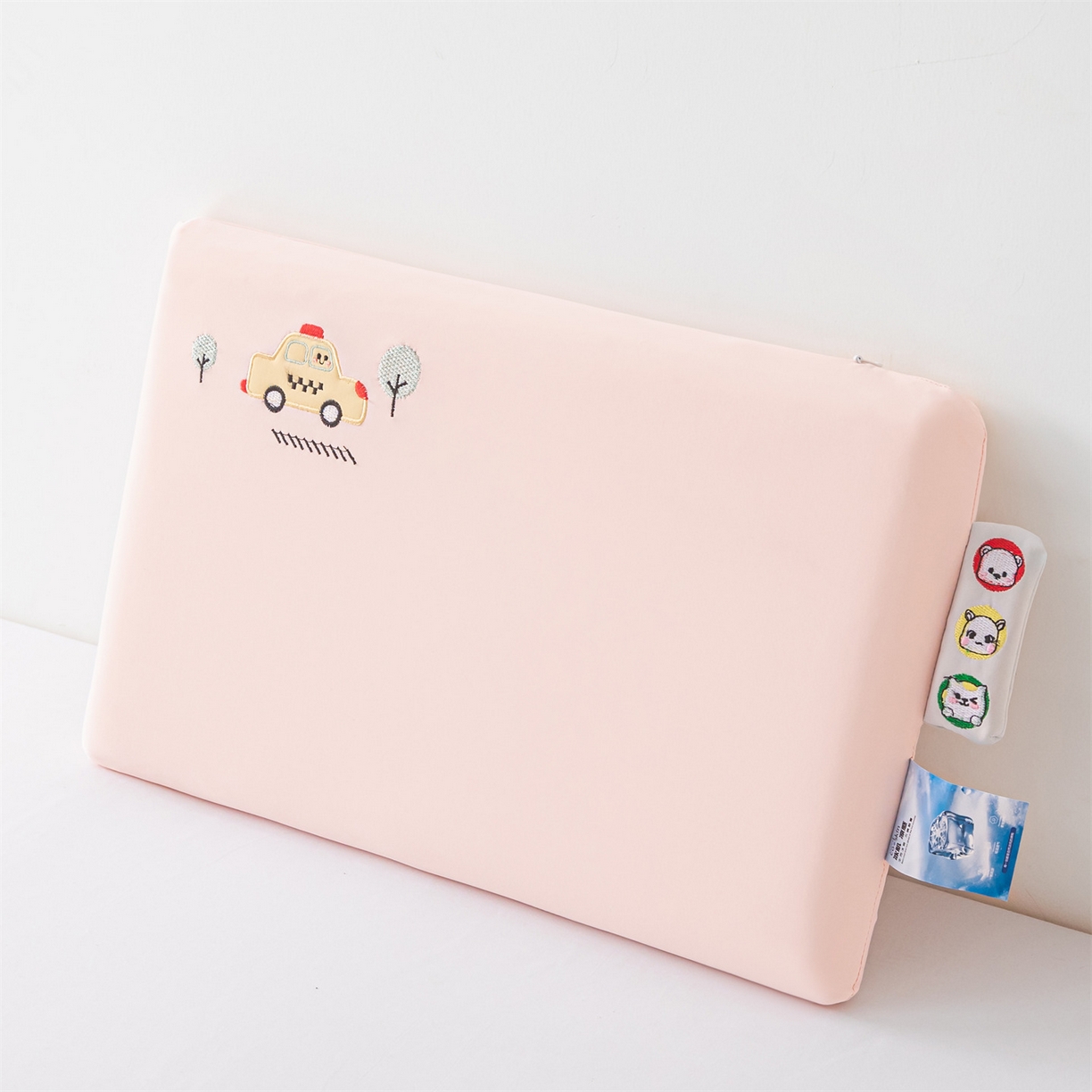 91家纺网 家纺一手货源 找家纺 麦肯锡 2026新款萌凉嘟嘟车面包记忆枕枕头枕芯 萌凉嘟嘟车-粉色