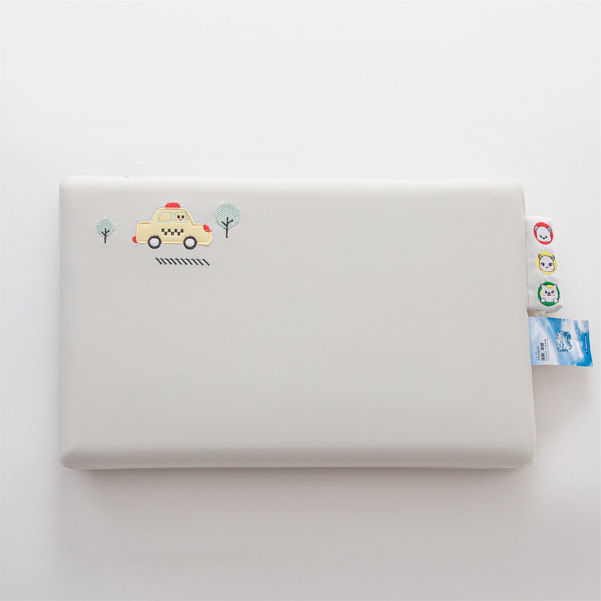 91家纺网 家纺一手货源 找家纺 麦肯锡 2026新款萌凉嘟嘟车面包记忆枕枕头枕芯 萌凉嘟嘟车-灰色