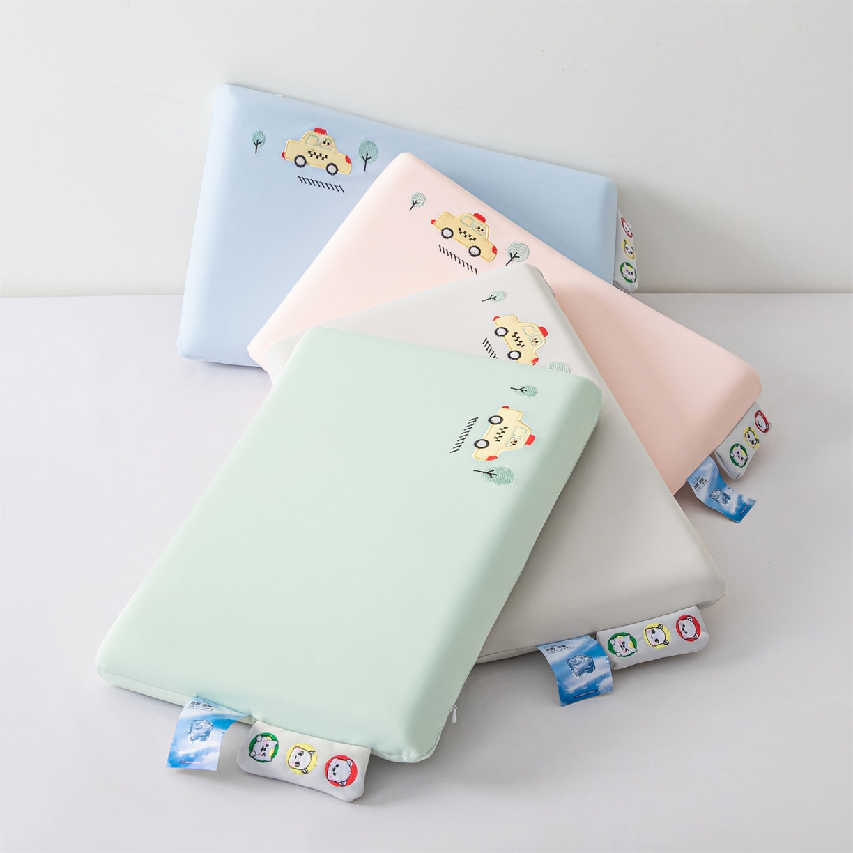 麦肯锡 2026新款萌凉嘟嘟车面包记忆枕枕头枕芯 组合图仅供展示不可下单