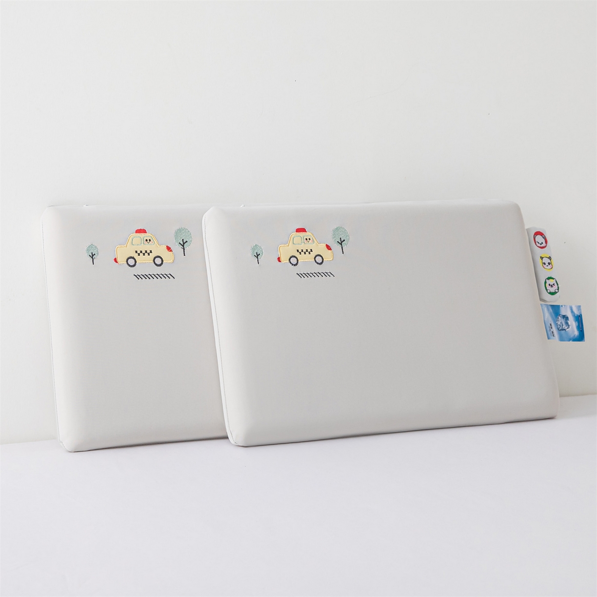 91家纺网 家纺一手货源 找家纺 麦肯锡 2026新款萌凉嘟嘟车面包记忆枕枕头枕芯 萌凉嘟嘟车-灰色