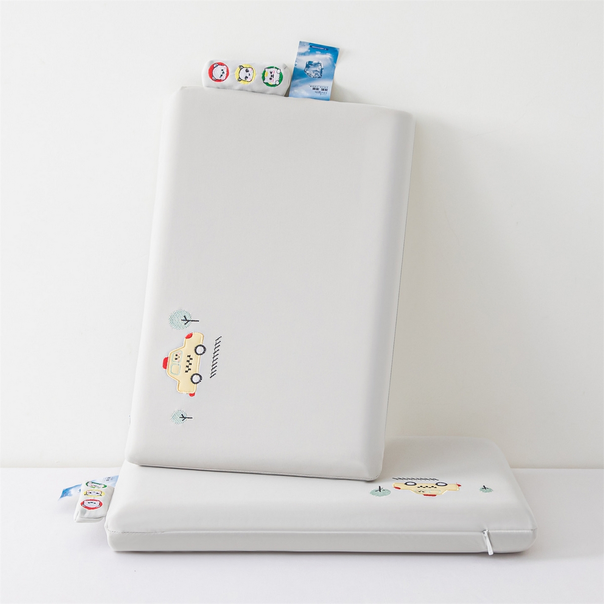 91家纺网 家纺一手货源 找家纺 麦肯锡 2026新款萌凉嘟嘟车面包记忆枕枕头枕芯 萌凉嘟嘟车-灰色