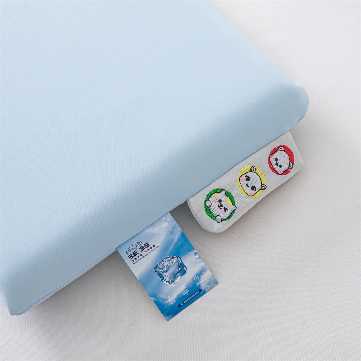 91家纺网 家纺一手货源 找家纺 麦肯锡 2026新款萌凉嘟嘟车面包记忆枕枕头枕芯 萌凉嘟嘟车-蓝色