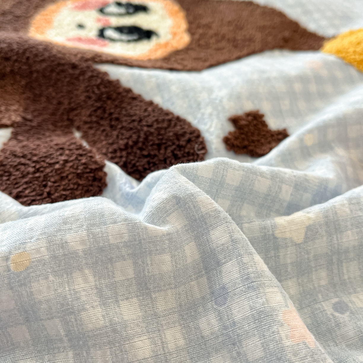 91家纺网 家纺一手货源 找家纺 （总）老帅的工厂店 2026新款云感双层纱毛巾绣夏被夏凉被空调被