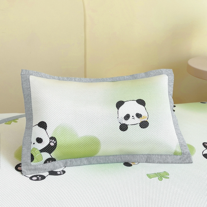 91家纺网 家纺一手货源 找家纺 （总）鱼宝 2026新款儿童凉感冰藤枕套冰丝枕头枕芯