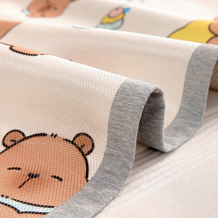 91家纺网 家纺一手货源 找家纺 鱼宝 2026新款儿童凉感冰藤枕套冰丝枕头枕芯 卡卡巴拉