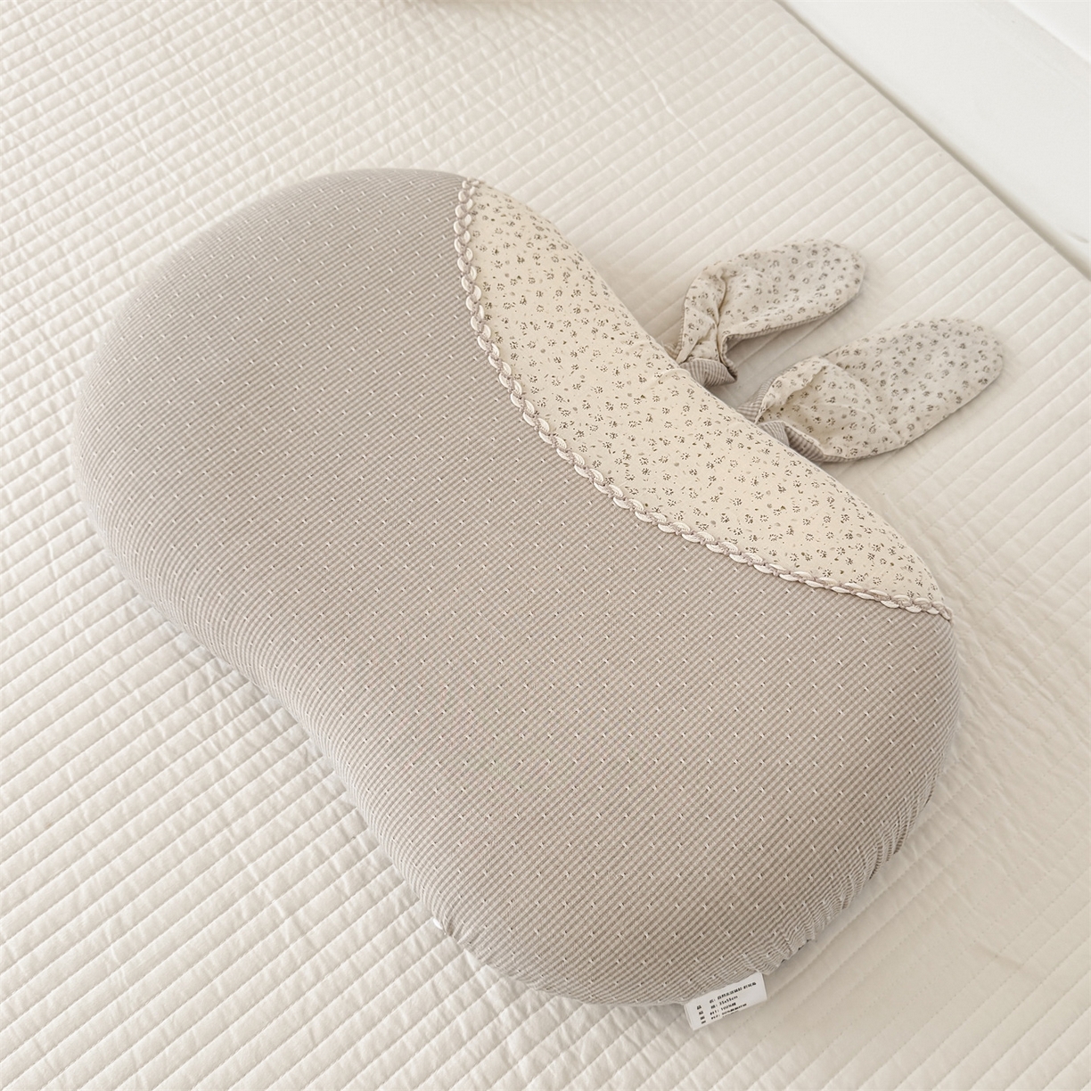 91家纺网 家纺一手货源 找家纺 麦肯锡 2026新款自然生活记忆枕枕头枕芯-折耳兔 折耳兔-灰色