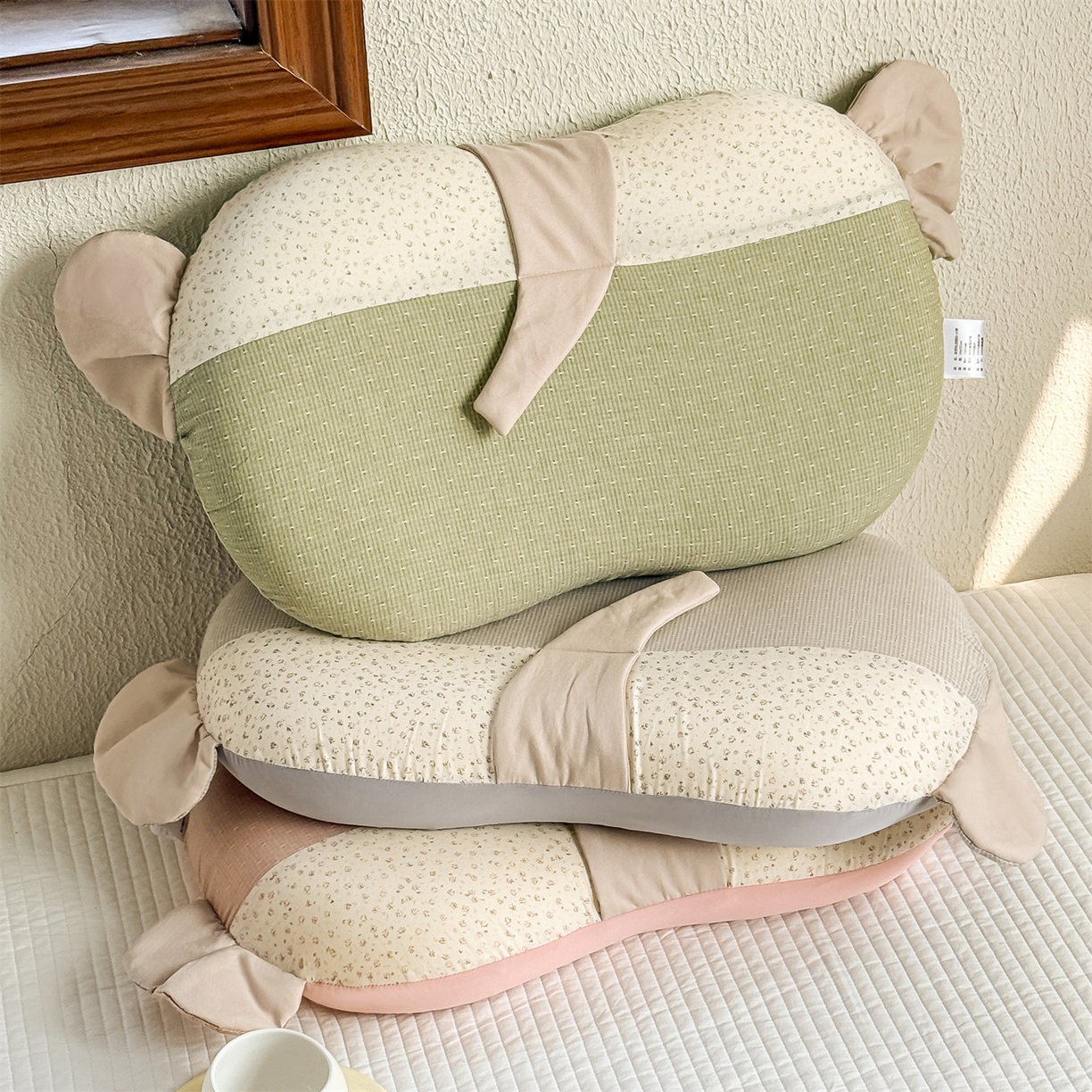 麦肯锡 2026新款自然生活记忆枕枕头枕芯-小象 组合图仅供展示不可下单