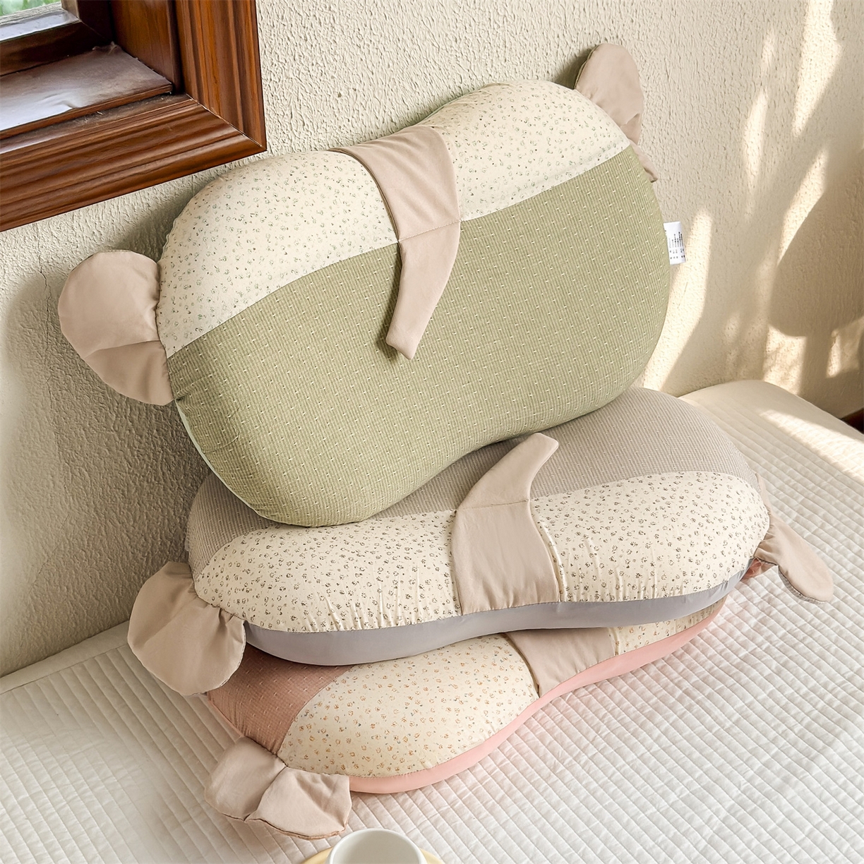 91家纺网 家纺一手货源 找家纺 麦肯锡 2026新款自然生活记忆枕枕头枕芯-小象 组合图仅供展示不可下单