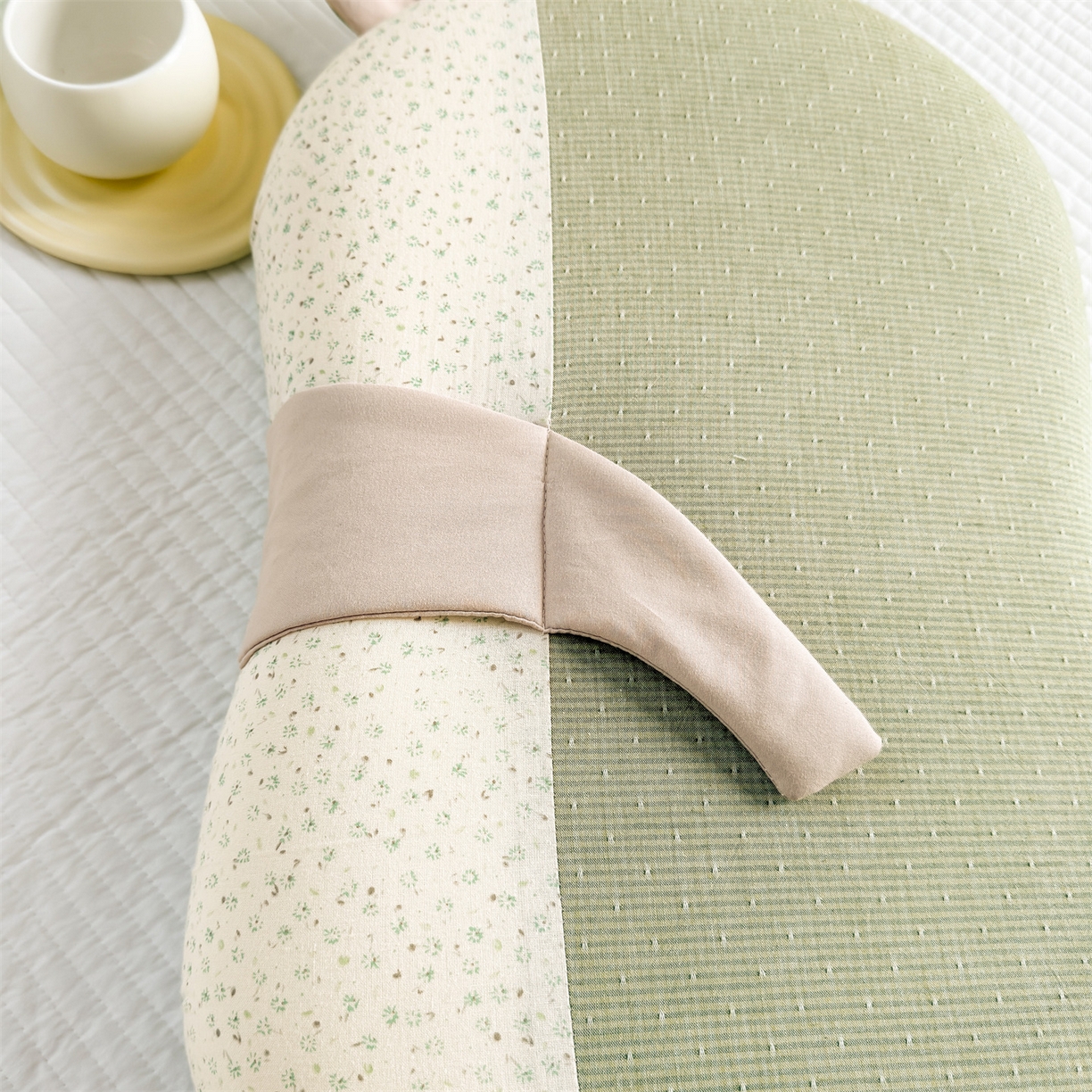 91家纺网 家纺一手货源 找家纺 麦肯锡 2026新款自然生活记忆枕枕头枕芯-小象 小象-绿色