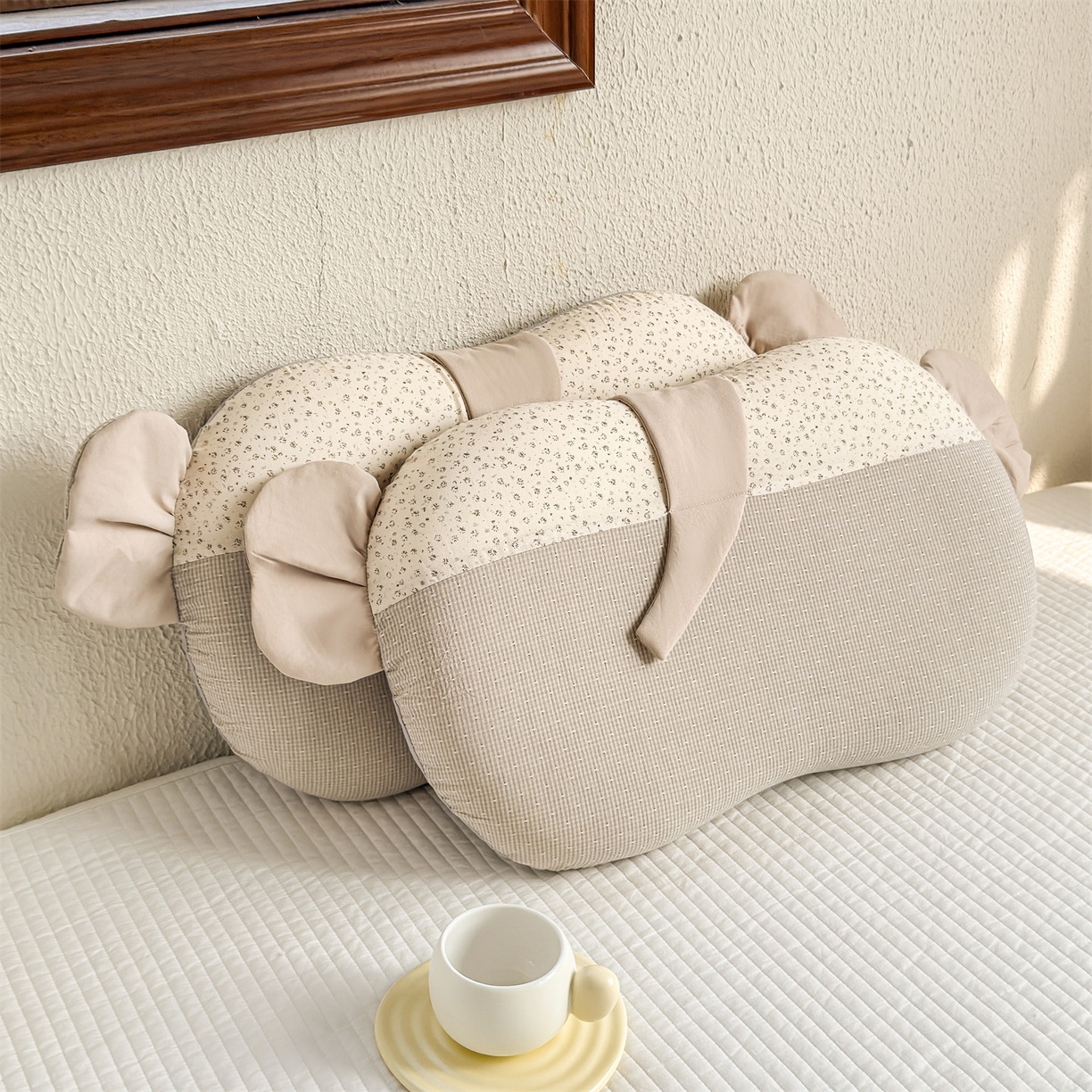 91家纺网 家纺一手货源 找家纺 麦肯锡 2026新款自然生活记忆枕枕头枕芯-小象 小象-灰色