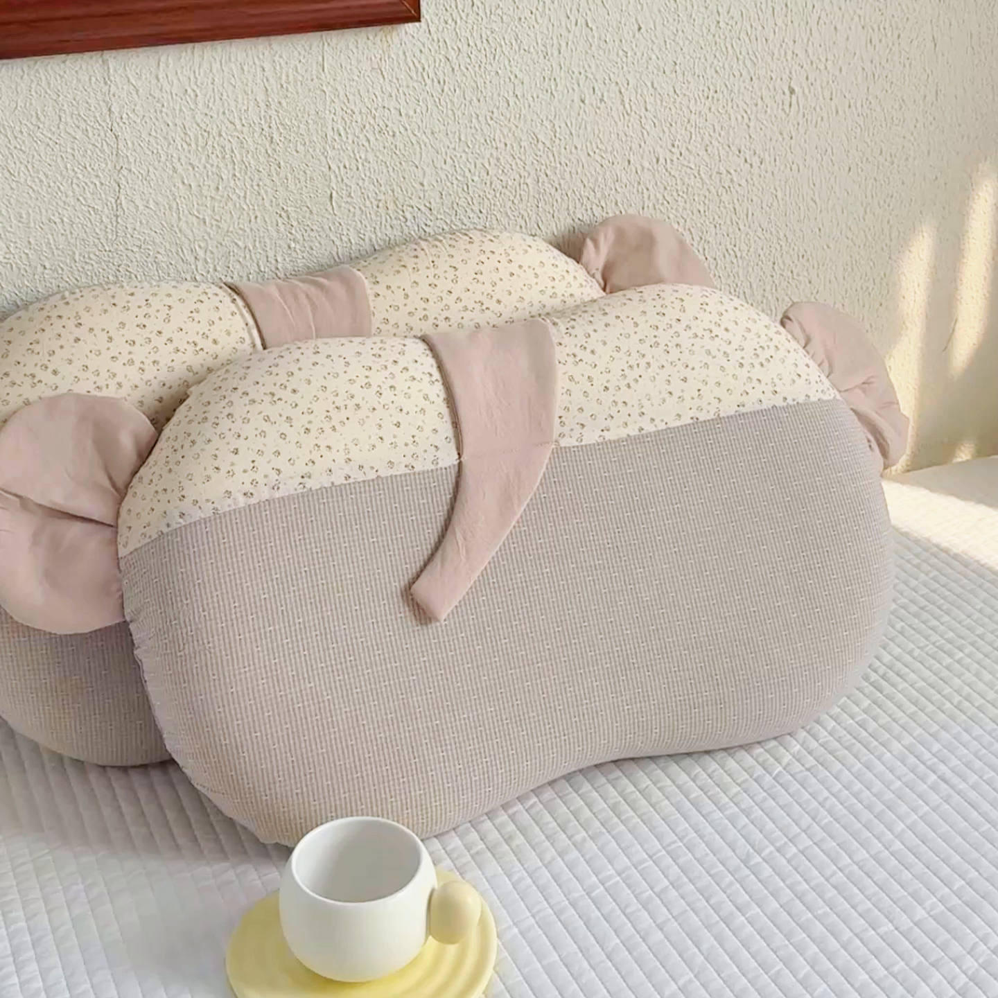 91家纺网 家纺一手货源 找家纺 麦肯锡 2026新款自然生活记忆枕枕头枕芯-小象 小象-灰色