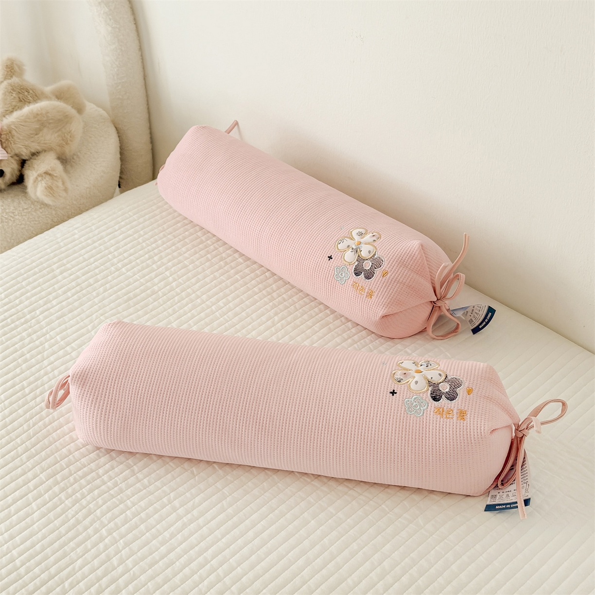 91家纺网 家纺一手货源 找家纺 （总）麦肯锡 2026新款柔纹花眠糖果荞麦枕枕头枕芯