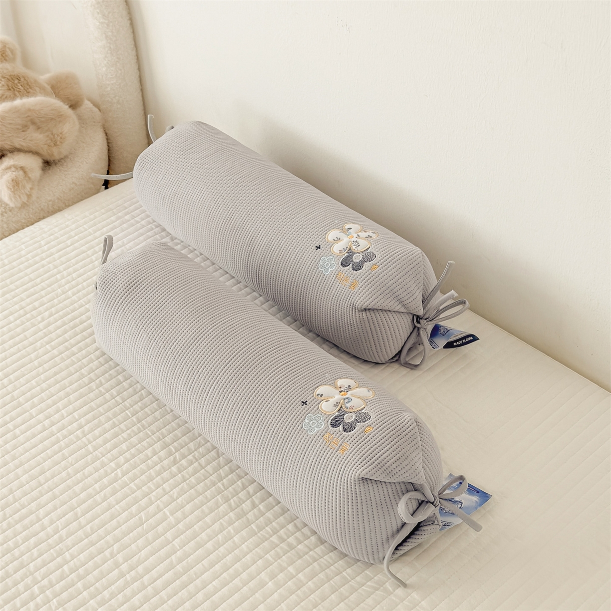 91家纺网 家纺一手货源 找家纺 （总）麦肯锡 2026新款柔纹花眠糖果荞麦枕枕头枕芯