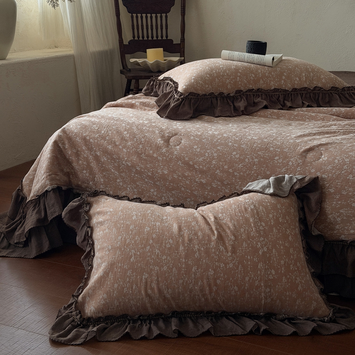 91家纺网 家纺一手货源 找家纺 （总）米菲 2026新款全棉色织提花夏被夏凉被空调被