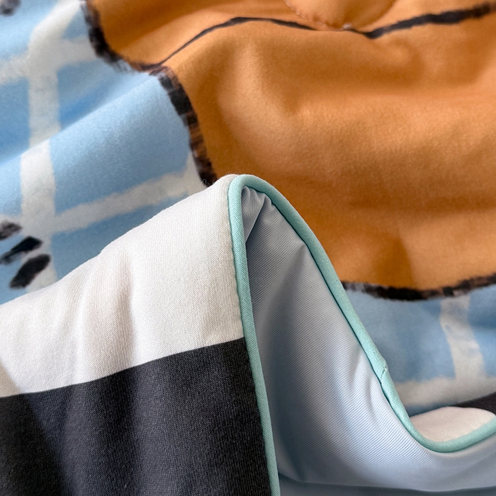 91家纺网 家纺一手货源 找家纺 （总）HL原创 2026新款大版印花针织棉小冰皮双感被夏被夏凉被空调被