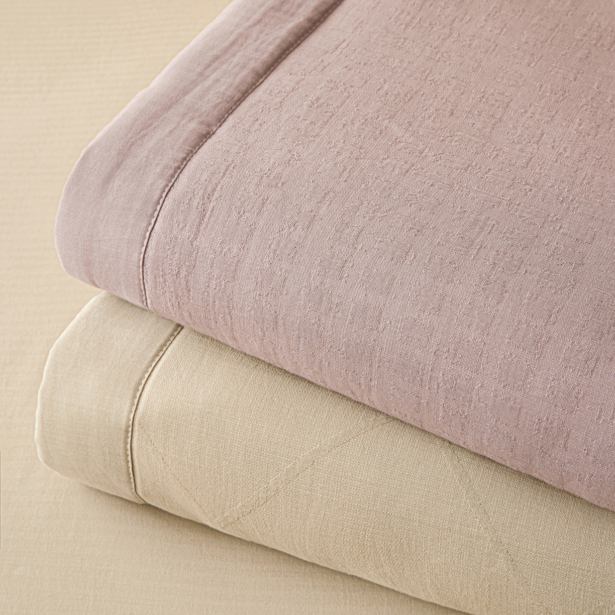 91家纺网 家纺一手货源 找家纺 （总）乐家毛巾被（工厂自产自销） 2026新款A类三层全棉大提花大豆纤维夏被夏凉被空调被