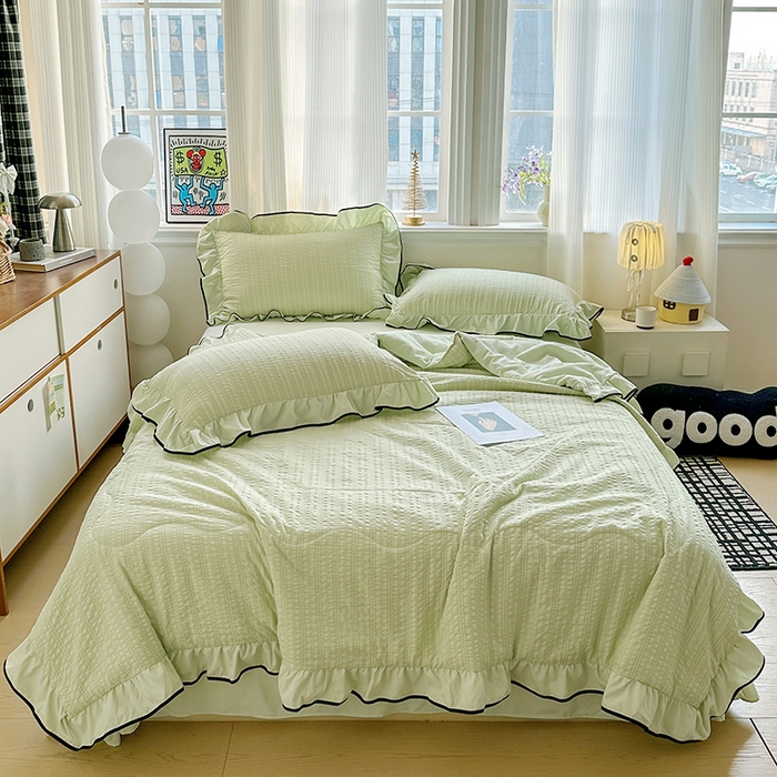 91家纺网 家纺一手货源 找家纺 （总）梦莱斯 2026新款夏被四件套