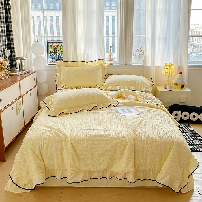 91家纺网 家纺一手货源 找家纺 （总）梦莱斯 2026新款夏被四件套