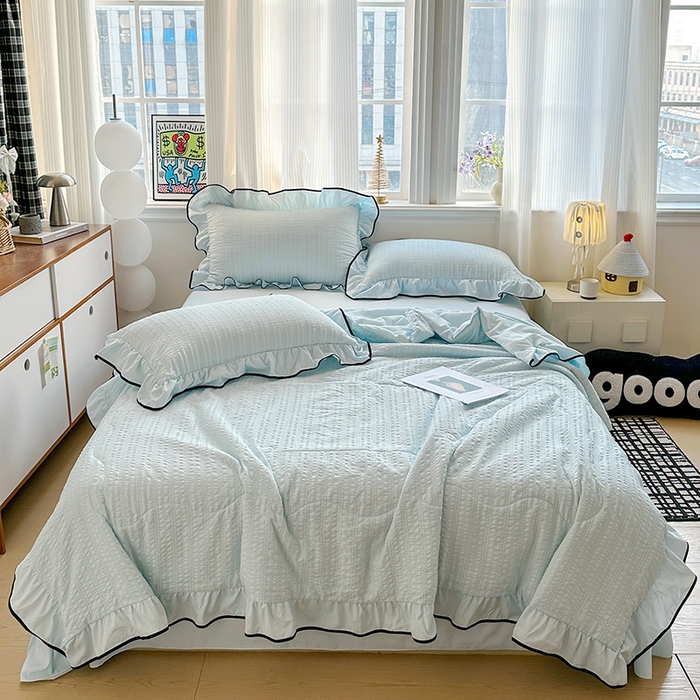 91家纺网 家纺一手货源 找家纺 （总）梦莱斯 2026新款夏被四件套