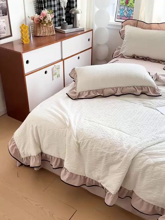 91家纺网 家纺一手货源 找家纺 （总）梦莱斯 2026新款夏被四件套