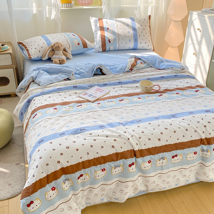 91家纺网 家纺一手货源 找家纺 （总）爱屋及屋 2026新款泡芙棉夏被夏凉被空调被四件套被子被芯春秋四季被