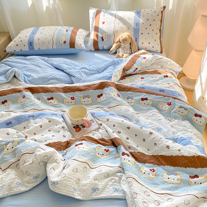 91家纺网 家纺一手货源 找家纺 （总）爱屋及屋 2026新款泡芙棉夏被夏凉被空调被四件套被子被芯春秋四季被