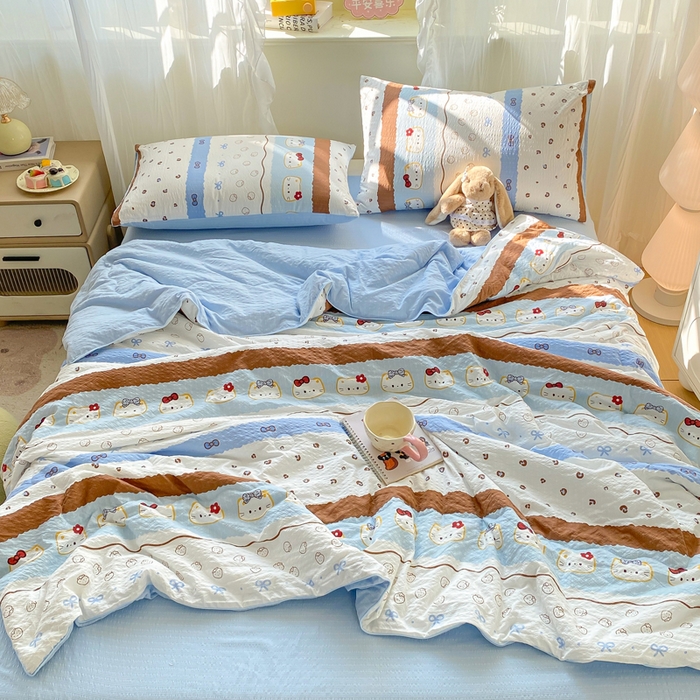 91家纺网 家纺一手货源 找家纺 （总）爱屋及屋 2026新款泡芙棉夏被夏凉被空调被四件套被子被芯春秋四季被