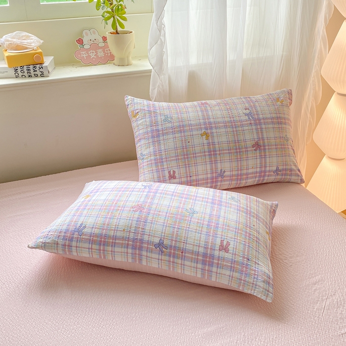 91家纺网 家纺一手货源 找家纺 爱屋及屋 2026新款泡芙棉夏被夏凉被空调被四件套 结伴猫咪