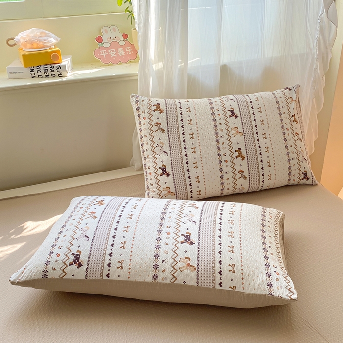 91家纺网 家纺一手货源 找家纺 爱屋及屋 2026新款泡芙棉夏被夏凉被空调被四件套 小马吉