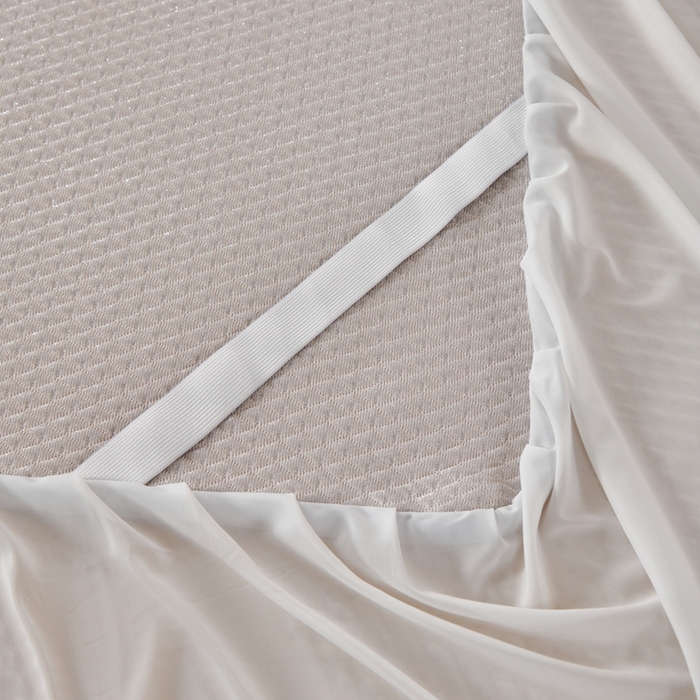 91家纺网 家纺一手货源 找家纺 （总）羽梦家纺 2026新款凉席床裙款银丝凉席席子