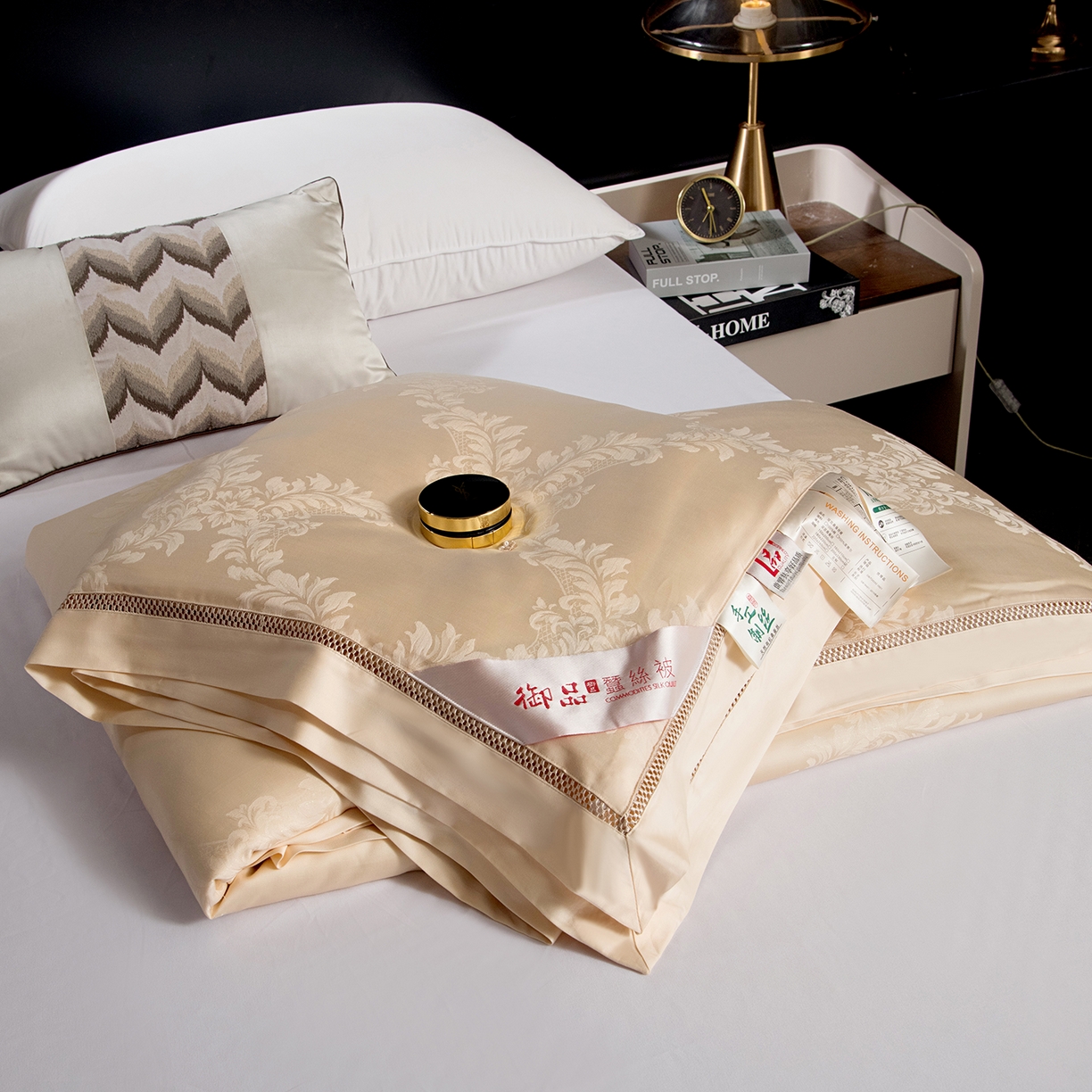 91家纺网 家纺一手货源 找家纺 （总）鑫田 2026高档蚕丝被100%桑蚕丝柞蚕丝莱赛尔天丝大提花蚕丝被夏凉被空调被夏被春秋被子被芯礼品被