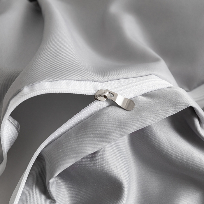 91家纺网 家纺一手货源 找家纺 爱彼家纺 2026新款高端轻奢亲肤冰丝提花四件套新升级款-提花冰丝系列一 星空（浅灰）