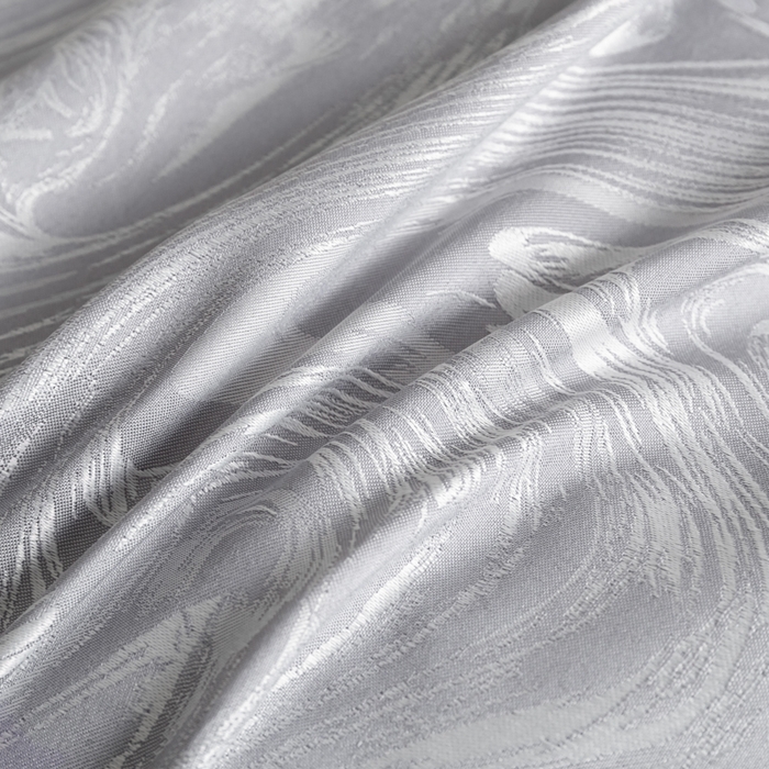 91家纺网 家纺一手货源 找家纺 爱彼家纺 2026新款高端轻奢亲肤冰丝提花四件套新升级款-提花冰丝系列一 星空（浅灰）