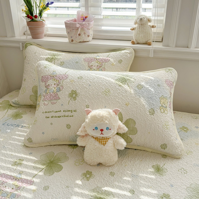 91家纺网 家纺一手货源 找家纺 （总）绵庭家纺 2026新款全棉印花夹棉床盖三件套