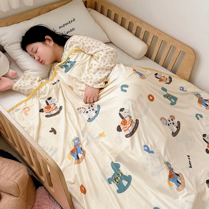 91家纺网 家纺一手货源 找家纺 （总）嗨生活 2026新款婴儿裸睡级凉感幼儿园夏被儿童夏被夏凉被空调被直播微商电商好货推荐产品