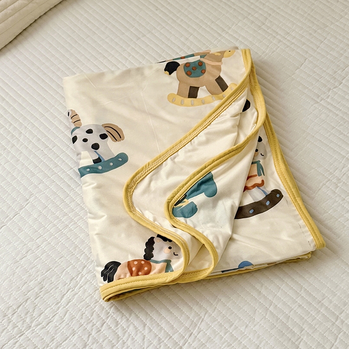 91家纺网 家纺一手货源 找家纺 嗨生活 2026新款婴儿裸睡级凉感幼儿园夏被儿童夏被夏凉被空调被直播微商电商好货推荐产品 缤纷小马