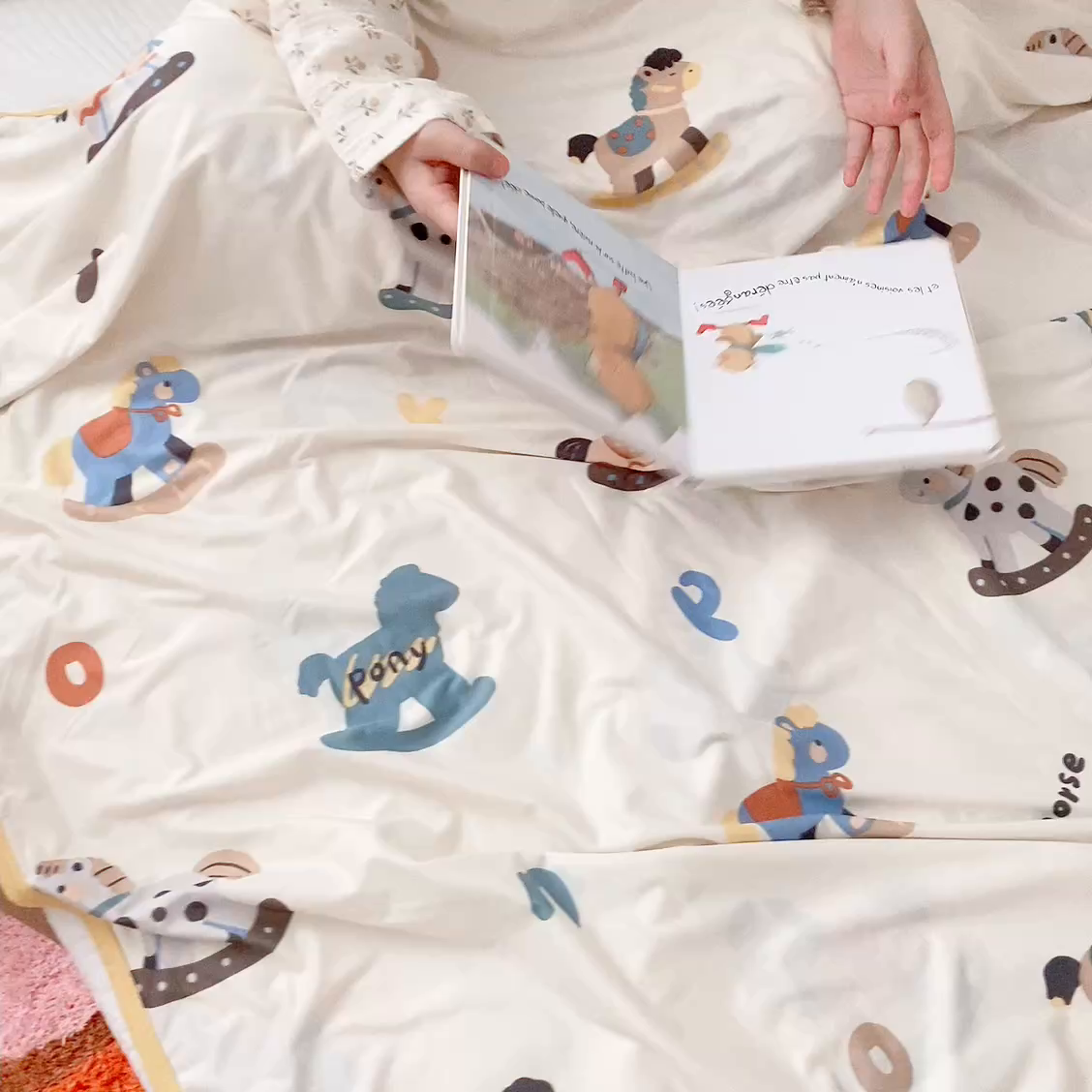 91家纺网 家纺一手货源 找家纺 嗨生活 2026新款婴儿裸睡级凉感幼儿园夏被儿童夏被夏凉被空调被直播微商电商好货推荐产品 缤纷小马