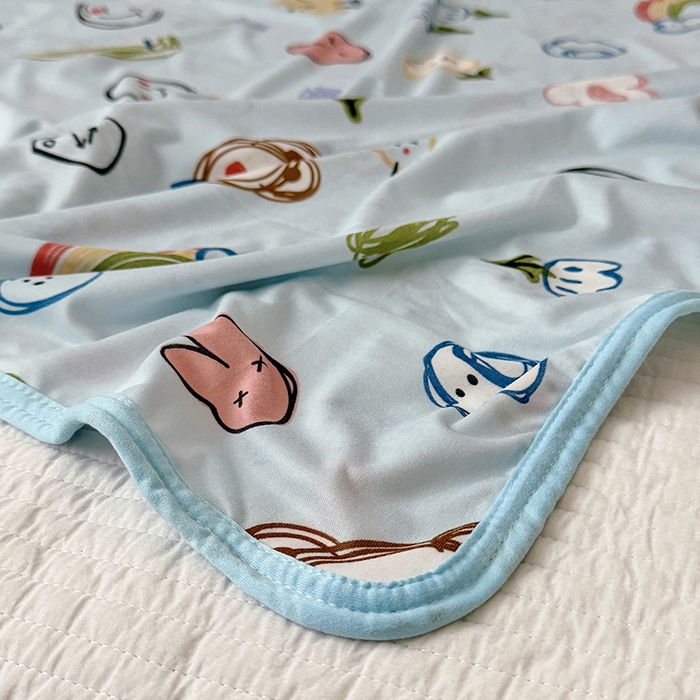 91家纺网 家纺一手货源 找家纺 嗨生活 2026新款婴儿裸睡级凉感幼儿园夏被儿童夏被夏凉被空调被直播微商电商好货推荐产品 彩笔画