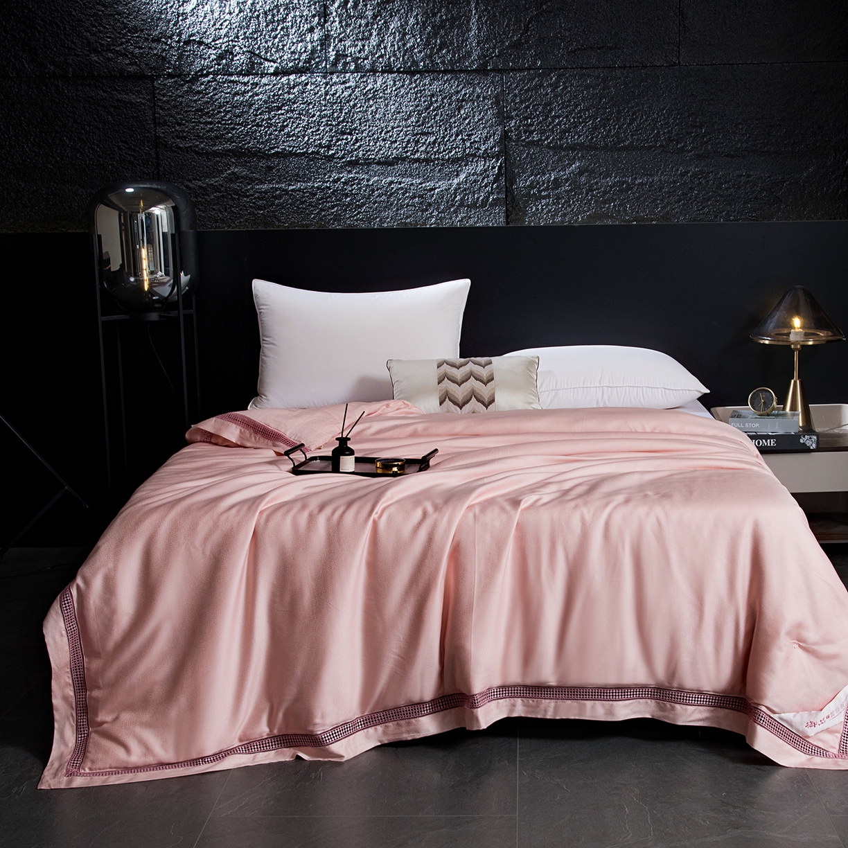 91家纺网 家纺一手货源 找家纺 鑫田 2026高档蚕丝被100%桑蚕丝柞蚕丝莱赛尔天丝大提花蚕丝被夏凉被空调被夏被春秋被子被芯礼品被 梦幻-粉玉