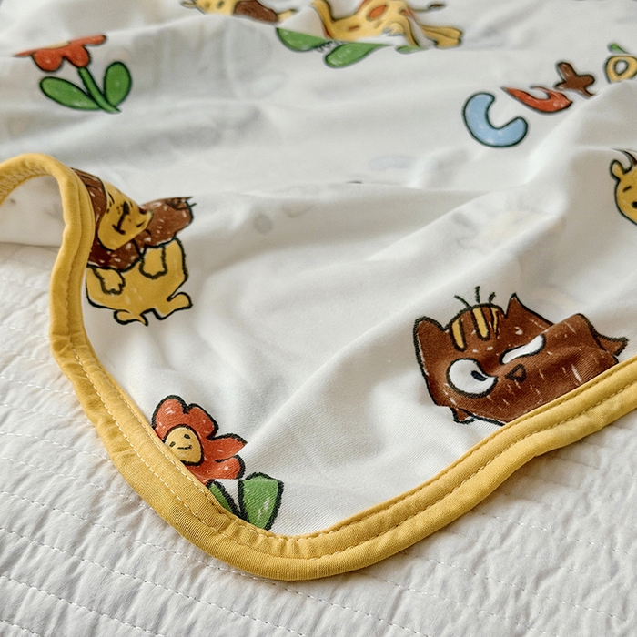 91家纺网 家纺一手货源 找家纺 嗨生活 2026新款婴儿裸睡级凉感幼儿园夏被儿童夏被夏凉被空调被直播微商电商好货推荐产品 动物森林