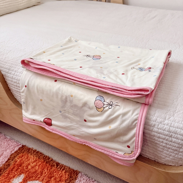 91家纺网 家纺一手货源 找家纺 嗨生活 2026新款婴儿裸睡级凉感幼儿园夏被儿童夏被夏凉被空调被直播微商电商好货推荐产品 欢乐小马