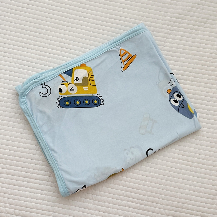 91家纺网 家纺一手货源 找家纺 嗨生活 2026新款婴儿裸睡级凉感幼儿园夏被儿童夏被夏凉被空调被直播微商电商好货推荐产品 卡通挖机